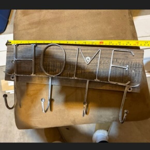 Home 4 Hook wall hanging sign - Picture 2 of 3